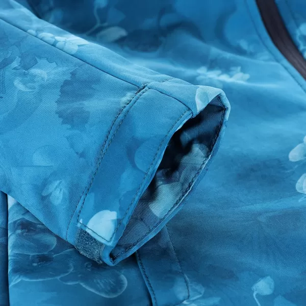  Frauen -Softshelljacke für Frauen ALPINE PRO HOORA LJCC590 BLAU 