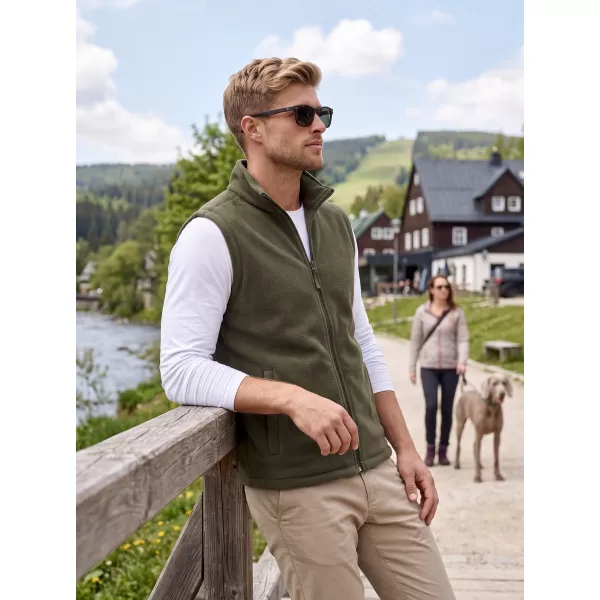  Unisex Vest Fleece ALTISPORT NoPrint NP/ALU815 MILITÄR 