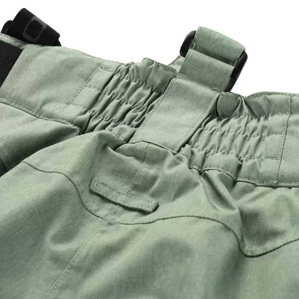  Ladies 'Skihosen ALPINE PRO OSAGA LPAB676 GRÜN 