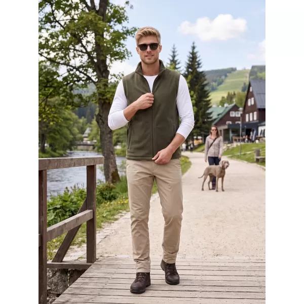  Unisex Vest Fleece ALTISPORT NoPrint NP/ALU815 MILITÄR 