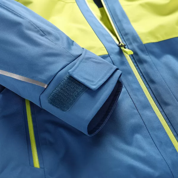  Skijacke ALPINE PRO REAMO KJCB305 HELLGRÜN 