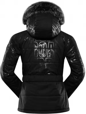 Ladies 'Skijacke ALPINE PRO DAMA LJCD655 SCHWARZ