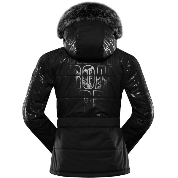  Ladies 'Skijacke ALPINE PRO DAMA LJCD655 SCHWARZ 