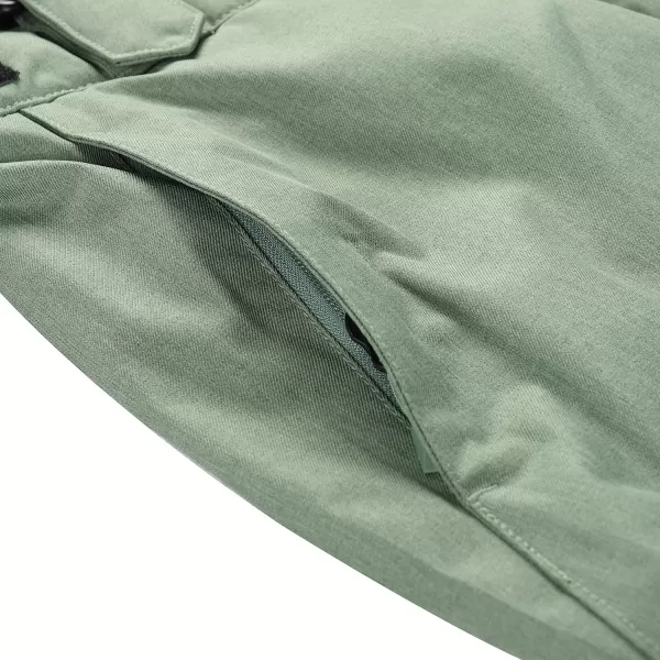  Ladies 'Skihosen ALPINE PRO OSAGA LPAB676 GRÜN 