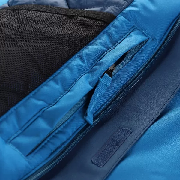  Herren -Skijacke ALPINE PRO DEAR MJCD695 BLUE MYKONOS 