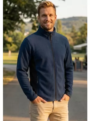 Herren Fleece Sweatshirt ALTISPORT NoPrint NP/ALM725 MEERESBLAU