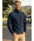 Herren Fleece Sweatshirt ALTISPORT NoPrint NP/ALM725 MEERESBLAU