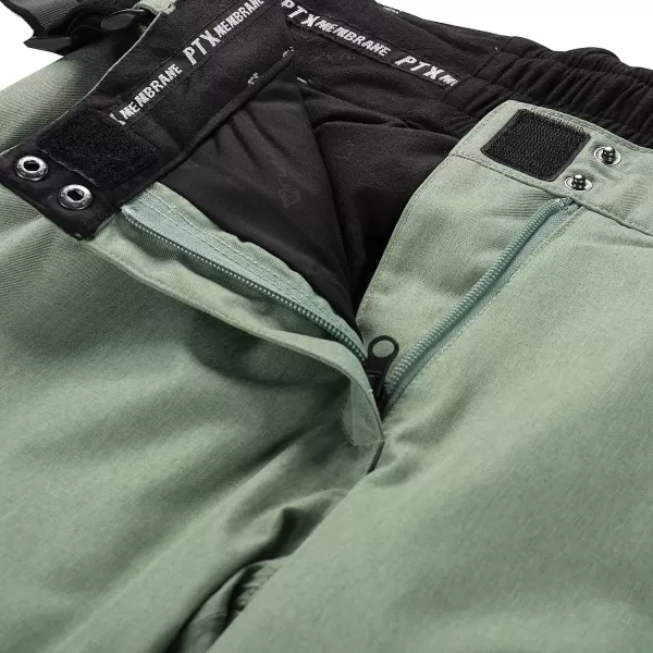  Ladies 'Skihosen ALPINE PRO OSAGA LPAB676 GRÜN 