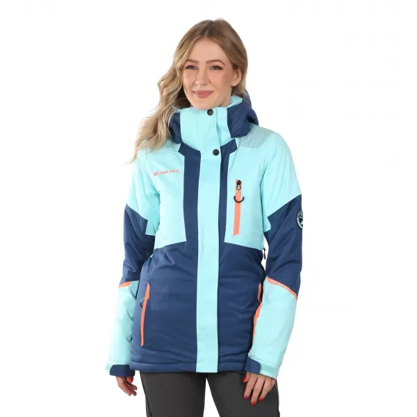  Ladies 'Skijacke ALPINE PRO DEARA LJCD654 BLAU 