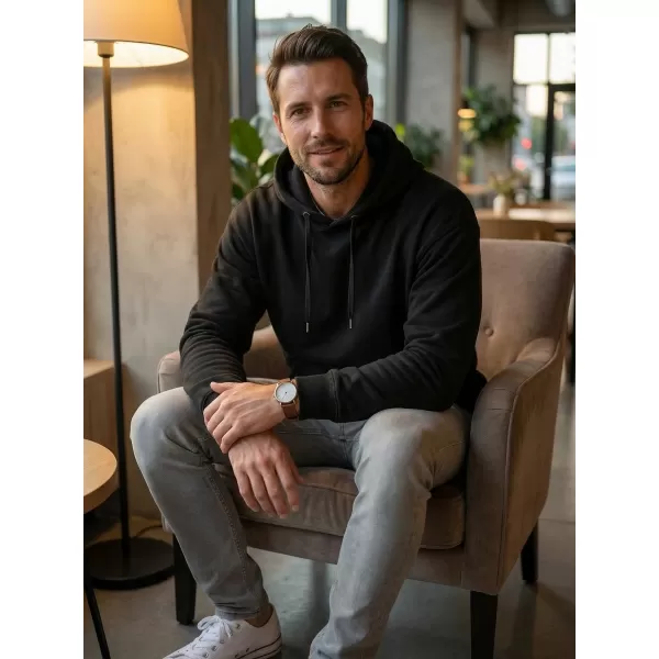  Herren Sweatshirt ALTISPORT NoPrint NP/ALM024 SCHWARZ 