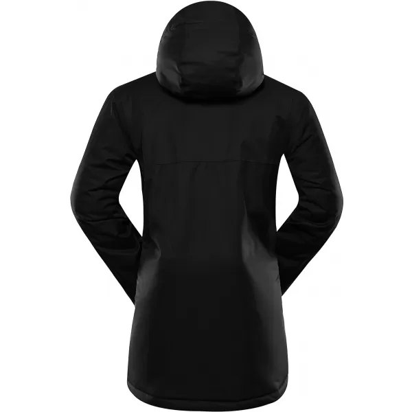  Ladies 'Skijacke ALPINE PRO GARGA LJCD657 SCHWARZ 