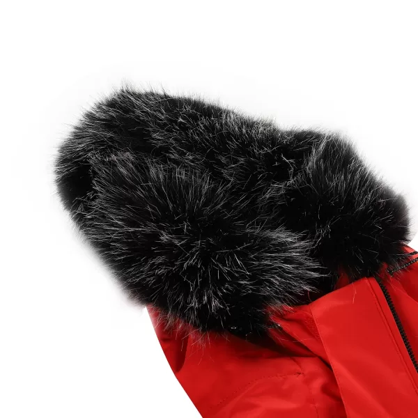  Ladies 'Skijacke ALPINE PRO OLADA LJCB603 OLYMPISCHES ROT 