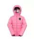 Doppelseitige Hi-Thherm-Jacke von Kindern ALPINE PRO DOUWO KJCD336 ROSA