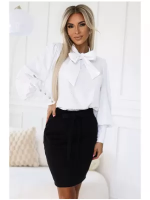 Damen NUMOCO 578-2 WEIß MIT EINEM SILBERMUSTER