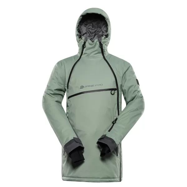  Herren -Skijacke ALPINE PRO OMEQ MJCB644 GRÜN 