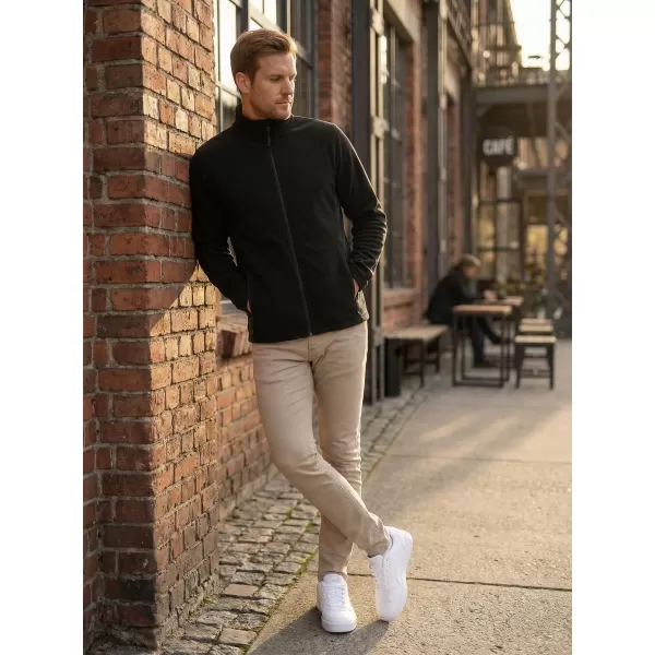  Herren Fleece Sweatshirt ALTISPORT NoPrint NP/ALM725 SCHWARZ 
