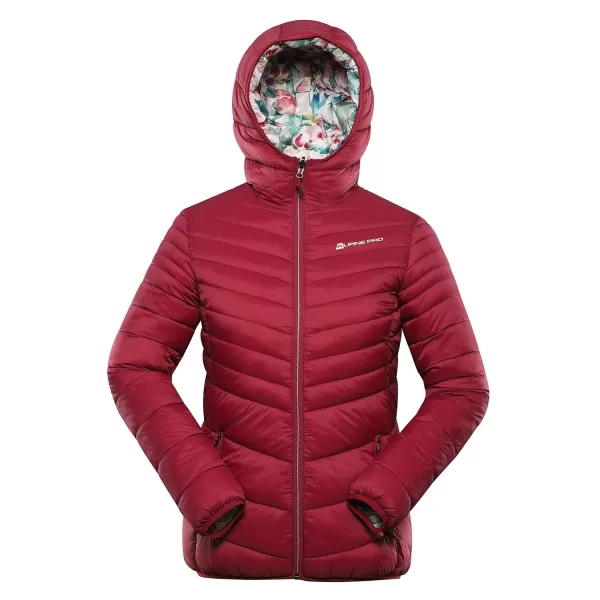  Doppelseitige Hi-Thherm-Jacke von Frauen ALPINE PRO EROMA LJCD595 ANEMONE 