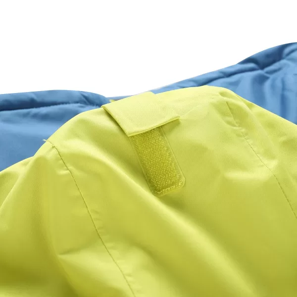  Skijacke ALPINE PRO REAMO KJCB305 HELLGRÜN 