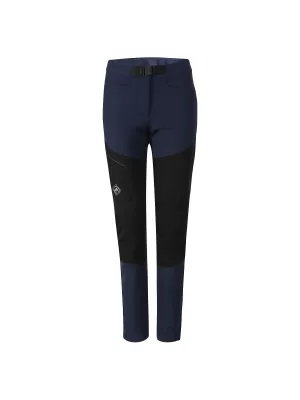Frauen -Softshell -Hosen ALPINE PRO AKANA LPAD698 BLUE INDIGO