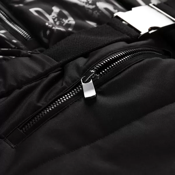  Ladies 'Skijacke ALPINE PRO DAMA LJCD655 SCHWARZ 
