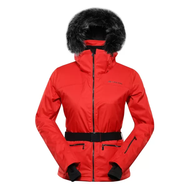  Ladies 'Skijacke ALPINE PRO OLADA LJCB603 OLYMPISCHES ROT 