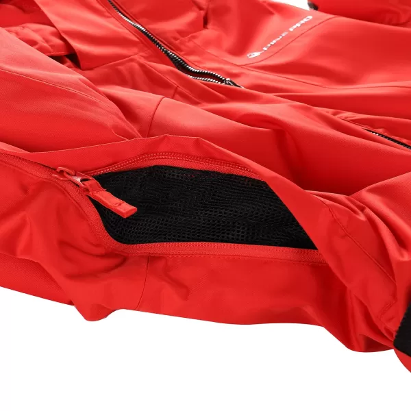  Ladies 'Skijacke ALPINE PRO OLADA LJCB603 OLYMPISCHES ROT 