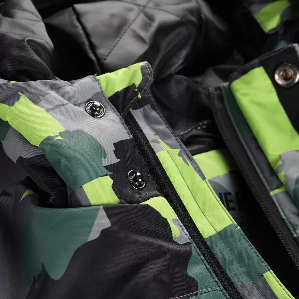  Jacke ALPINE PRO WERDO KJCD335 GRÜN 