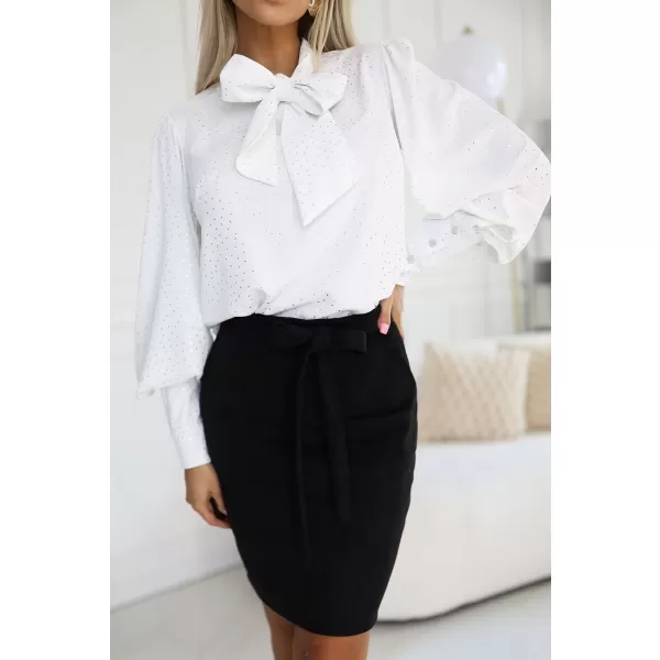  Damen NUMOCO 578-2 WEIß MIT EINEM SILBERMUSTER 