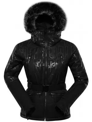 Ladies 'Skijacke ALPINE PRO DAMA LJCD655 SCHWARZ