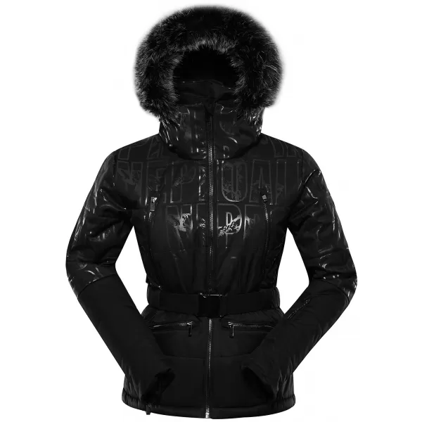  Ladies 'Skijacke ALPINE PRO DAMA LJCD655 SCHWARZ 