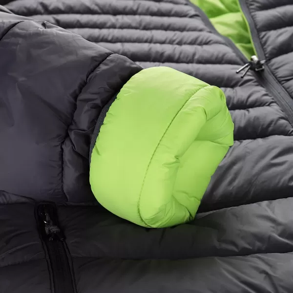  Doppelseitige Hi-Thherm-Jacke von Männern ALPINE PRO EROM MJCD628 DUNKELGRAU 