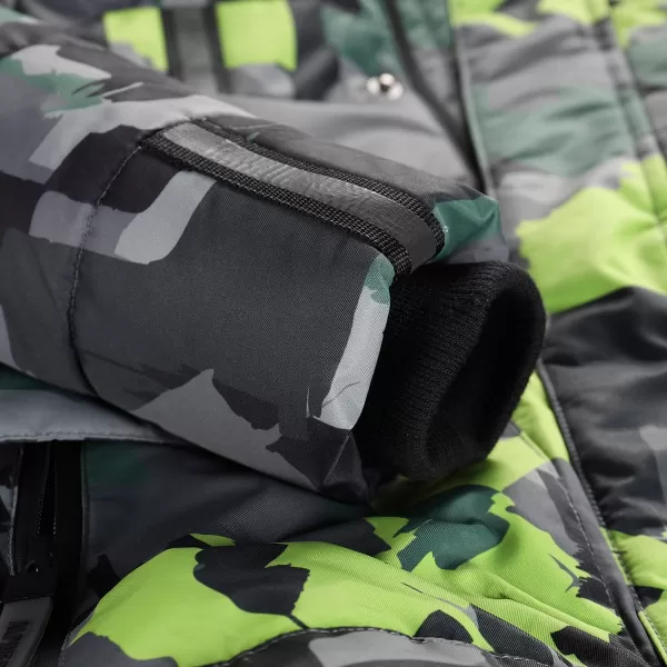 Jacke ALPINE PRO WERDO KJCD335 GRÜN 
