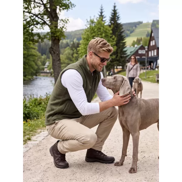 Unisex Vest Fleece ALTISPORT NoPrint NP/ALU815 MILITÄR 