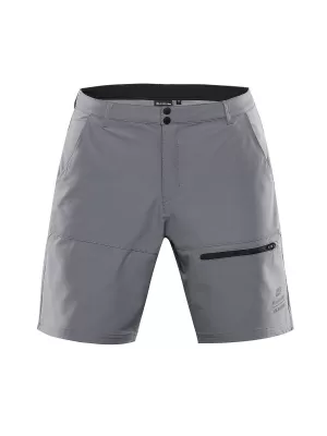 Herren -Softshell -Shorts ALPINE PRO BAK MPAC711 GRAU