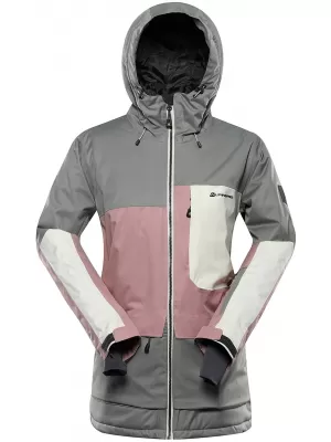 Ladies 'Skijacke ALPINE PRO GARGA LJCD657 GRAU