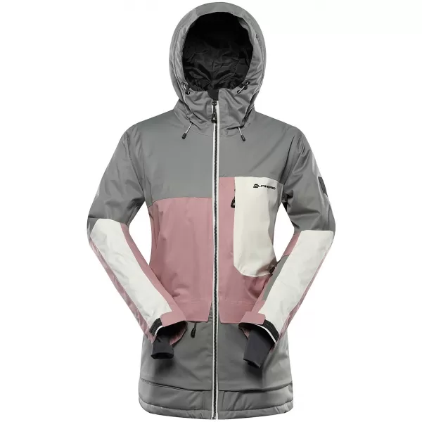  Ladies 'Skijacke ALPINE PRO GARGA LJCD657 GRAU 