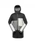 Herren -Skijacke ALPINE PRO GARG MJCD698 DUNKELGRAU