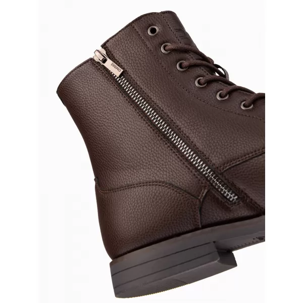  Herrenschuhe OMBRE OM-FOBO-0172 DUNKELBRAUN 