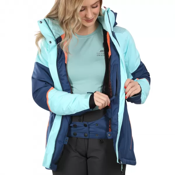  Ladies 'Skijacke ALPINE PRO DEARA LJCD654 BLAU 