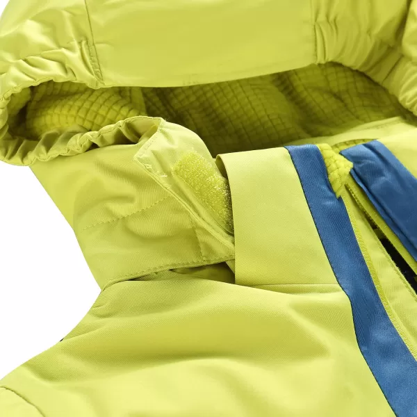  Skijacke ALPINE PRO REAMO KJCB305 HELLGRÜN 