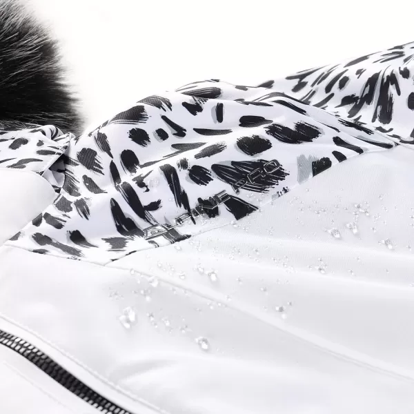  Ladies 'Skijacke ALPINE PRO OLADA LJCB603 WEIß 