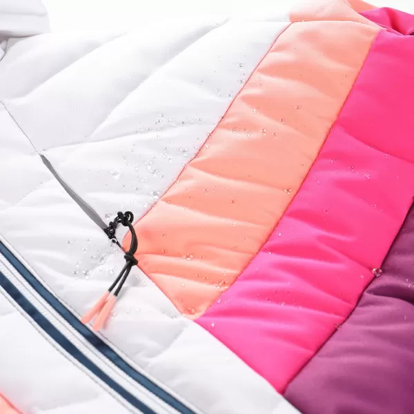  Feder Skijacke für Frauen ALPINE PRO FEEDRA LJCB604 BLAU 