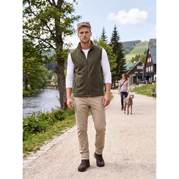  Unisex Vest Fleece ALTISPORT NoPrint NP/ALU815 MILITÄR 