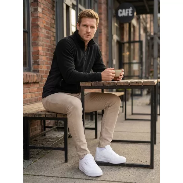  Herren Fleece Sweatshirt ALTISPORT NoPrint NP/ALM725 SCHWARZ 