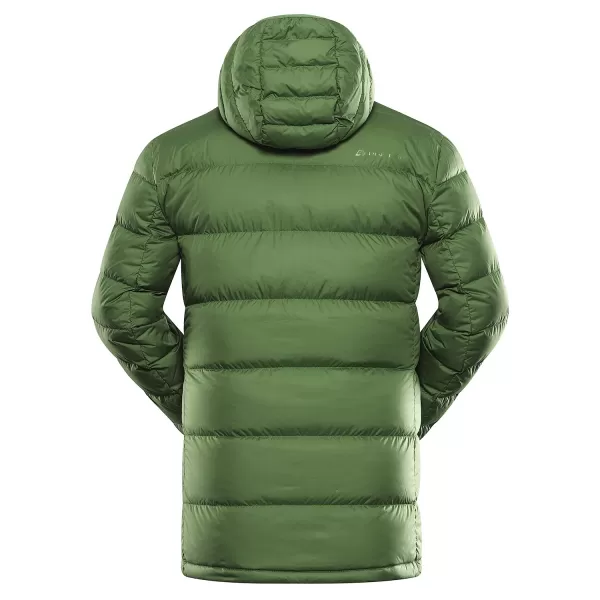  Herren Winterfederjacke ALPINE PRO ROGIT MJCD621 GRÜN 