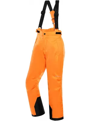 Kinderskilenhose ALPINE PRO EDESO KPAD361 NEON