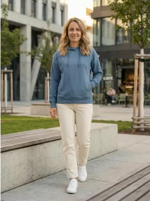 Damen Sweatshirt ALTISPORT NoPrint NP/ALW124 DENIM