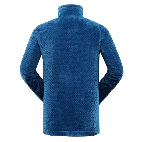  Warmes Sweatshirt ALPINE PRO LOMM MSWD388 BLUE MYKONOS 