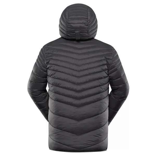  Doppelseitige Hi-Thherm-Jacke von Männern ALPINE PRO EROM MJCD628 DUNKELGRAU 