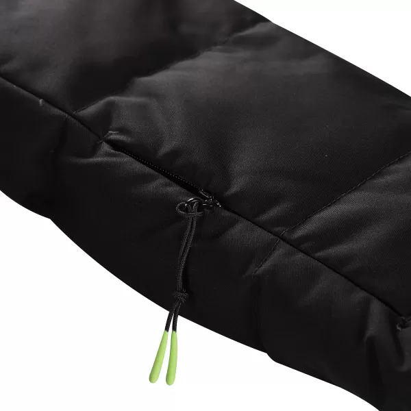  Herrenfeder Skijacke ALPINE PRO FEEDR MJCB638 SCHWARZ 